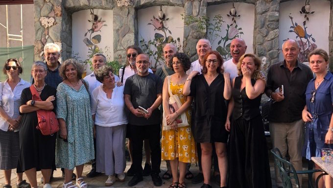 Selahattin Demirtaş ve Yiğit Bener'in romanı 'Araf'ta Düet" Edirne'de tanıtıldı